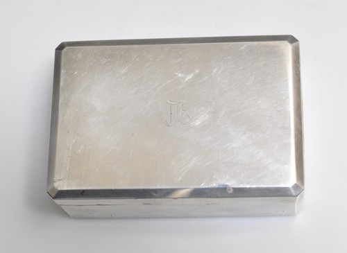 Vintage Hallmark K. Uyeda 950 Silver Japan Small Box- 3.5"X2.5X1 1/4"- 103 gr. - Picture 7 of 9