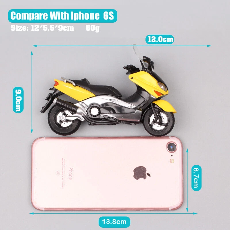 Welly 1/18 Scale 2001 Yamaha XP500 Tmax Motor Scooter Bike Motorcycle Model Toy - Image 4 of 4