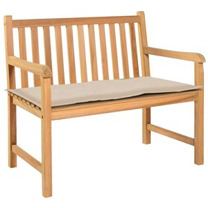 Vidaxl Garden Bench Cushion Cream 39 4 Home Outdoor Patio Support
