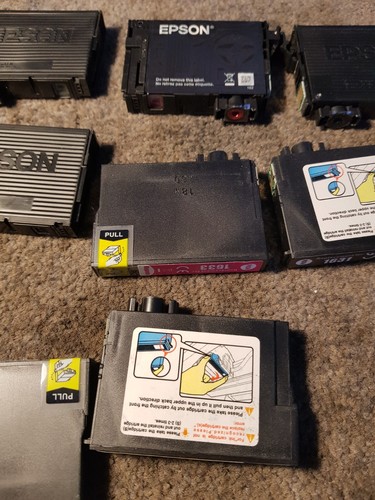 HP 302 Schwarz & Dreifarbig Leer Tintenpatronen + Epson - Bild 6 von 11