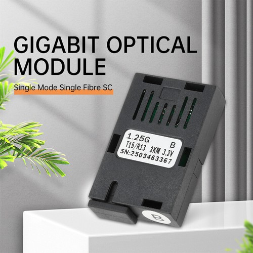 Pair 1.25G 1*9 Gigabit Fiber Optical Module 1000M Single Mode 1310/1550nm 3/20KM - Picture 2 of 26