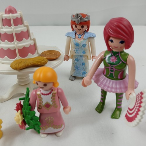 Playmobil Lot Princess Figures & Castle Furniture Party Set Accessories - Picture 3 of 10