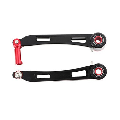 1 par pinza de freno en V plegable para bicicleta 110 mm adaptador de freno de brazo largo bicicleta duradera - Imagen 21 de 24