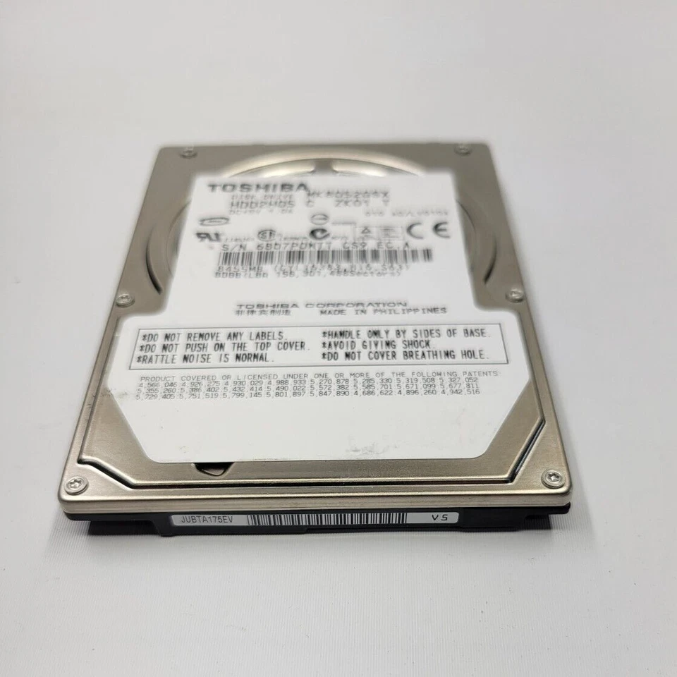 Toshiba MK8052GSX 80GB Internal SATA 5400RPM 2.5" (HDD2H05) HDD - Image 4 of 4