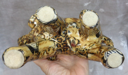 LA VIE Glazed Porcelain SAFARI PATCHWORK Elephant - Picture 7 of 7