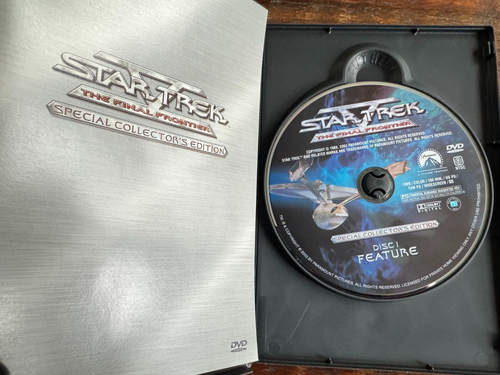 Star Trek V: The Final Frontier (DVD, 2003, 2-Disc Set, Special Collectors... - Foto 3 di 4
