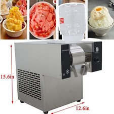 Commercial Air Cool Snowfake Ice Machie 360W Snow Cone Machine Refrigerant R290