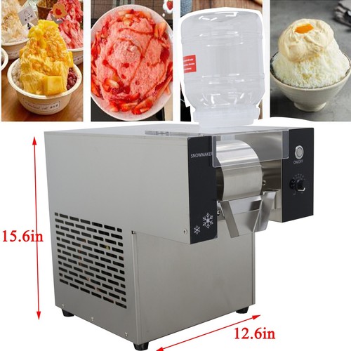 Kommerzielle Luftkühlung Schneefake Eis Maschine 360W Schnee Kegel Maschine Kältemittel R290 - Bild 1 von 24