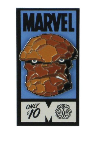 The Thing Mondo Enamel Pin Tom Whalen Fantastic Four Marvel Comics New