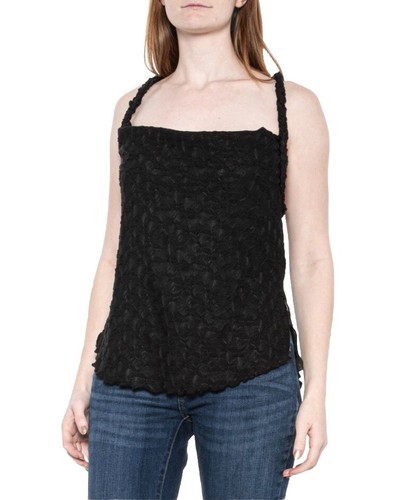 Free People Mykonos Tank Lace Black Size Small New - Picture 1 of 15