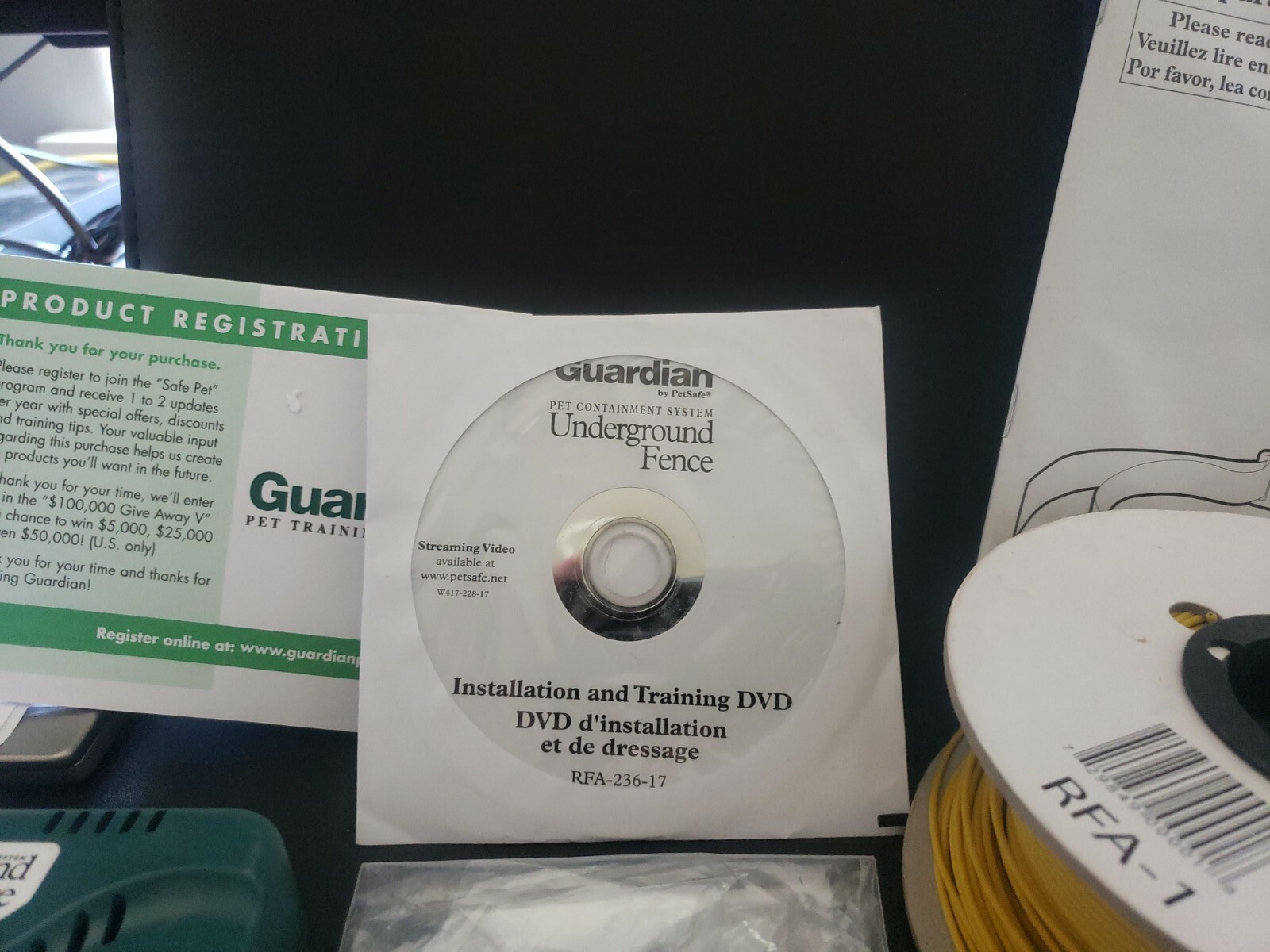 Guardian PetSafe Underground Dog Containment Fence System & Receiver