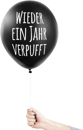 Pechkeks Anti-Party Ballons "GLÜCKWÜNSCHEN SET" - Bild 3 von 8