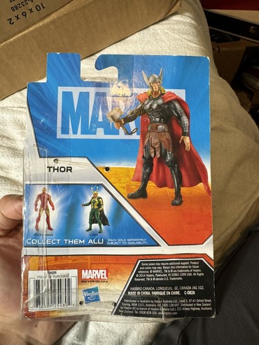 THOR (4,5 ZOLL) (FAMILIENDOLLAR) (2014) MARVEL AVENGERS GRUNDLEGENDE AKTIONSFIGUR - Bild 4 von 15