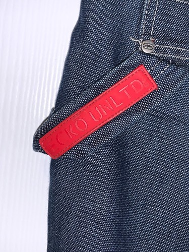 VINTAGE ECKO UNLTD, CO. MENS JEANS SIZE 38 INSEAM 30" LEG OPENING 9.5" - Picture 6 of 12