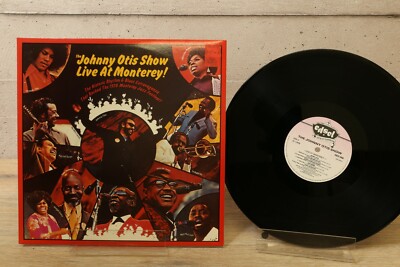 The Johnny Otis Show LIVE AT MONTEREY Vinyl GF Soul Blues Edsel DED 266 2x LP NM