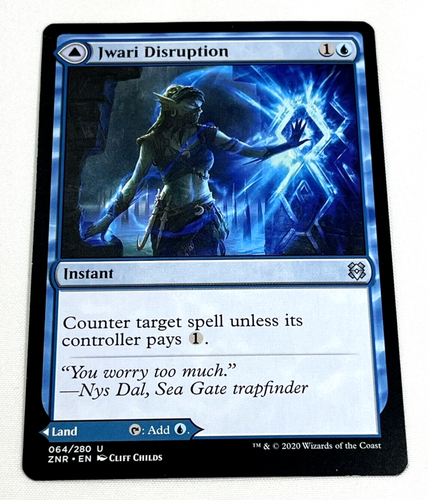 MTG Jwari Disruption Jwari Ruins Zendikar Rising 064/280 Regular Uncommon - Picture 2 of 9