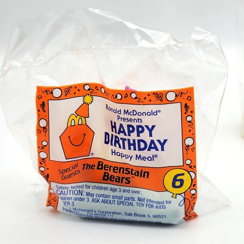 1994 McDonalds Happy Meal Toy Happy Birthday Lot 5 #1 #6 #8 #9 #15 Read Below - Picture 4 of 12