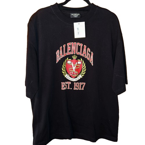 【関税&送料込み】Balenciaga Optical Cotton T-Shirt Balenciaga Optical Cotton T-shirt | eBay