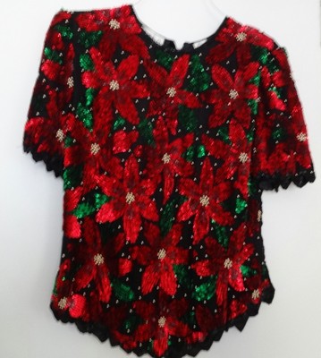 sequin sweaters holidays