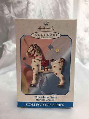 HALLMARK KEEPSAKE 1939 MOBO HORSE SIDEWALK CRUISERS 2ND CHRISTMAS ORNAMENT NIB HALLMARK KEEPSAKE 1939 MOBO HORSE SIDEWALK CRUISERS 2ND CHRISTMAS ORNAMENT NIB