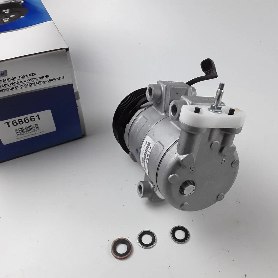 Compresor de aire acondicionado para Chevrolet Equinox Pontiac Torrent 2006 2007 2008 2009 Foto 3 de 4
