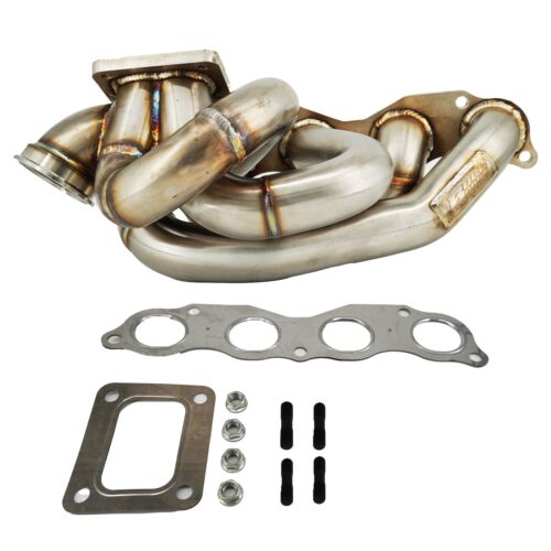 T4 Top Mount Turbo Manifold K-Series K20 K24 CRX Si Civic TSX TL Hatch EF R USA - Bild 2 von 13