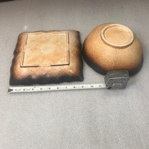 3er SET japanische Schüsseln mit passender Untertasse Kosui Knistern Made in Japan - Bild 4 von 6
