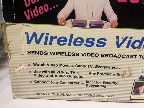 NEW - Trasmettitore video wireless Recoton Room Service nuovo con scatola - Foto 2 di 7