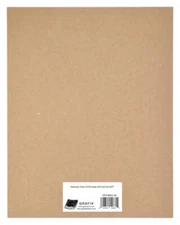 Grafix Natural Cardstock and Chipboard Sheets 8.5 x 11 Medium Weight 25 Pack