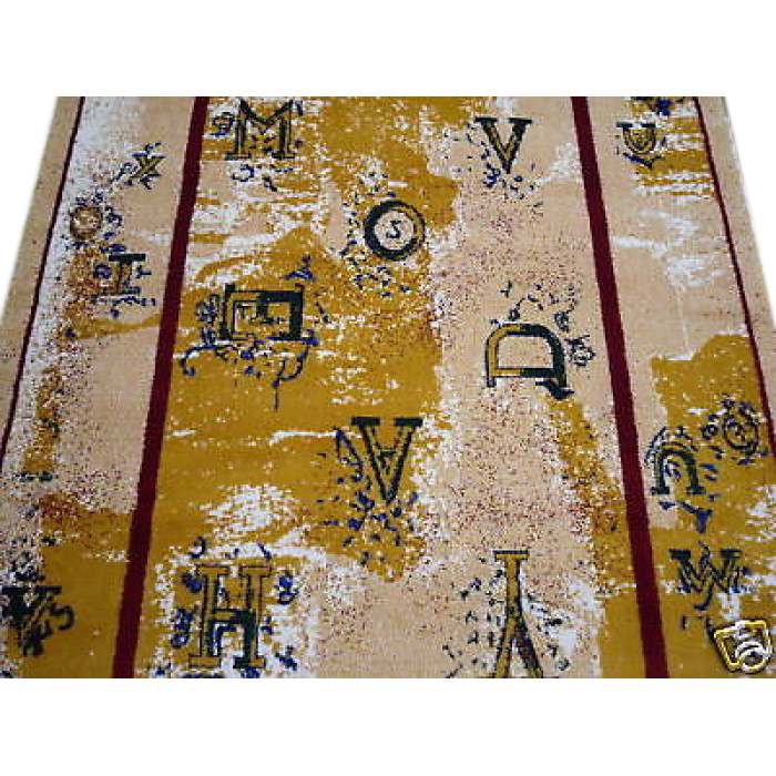 Moderne GRANDE FINE ABC Kids Kids Kids / lettres alphabet doux tapis 120x170cm or jaune 3d1eff Moderne GRANDE FINE ABC Kids Kids Kids / lettres alphabet doux tapis 120x170cm or jaune 3d1eff