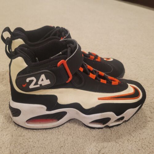 Nike Air Griffey Max 1 San Francisco Giants Sneakers Shoes DZ5281-100 Youth 6 - Picture 3 of 8
