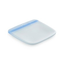 TUPPERWARE Ultimate Silicone Slim Bag M 980ml blau Zippbeutel Mehrweg NEU