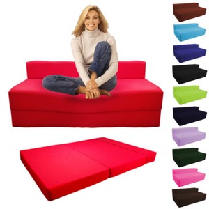 Fold Out Foam Double Guest Z Bed Chair Folding Mattress Sofa Image Is Loading Fold Out Foam Double Guest Z Bed Chair