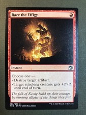 MTG Raze the Effigy 156/277 Innistrad: Midnight Hunt Common NM