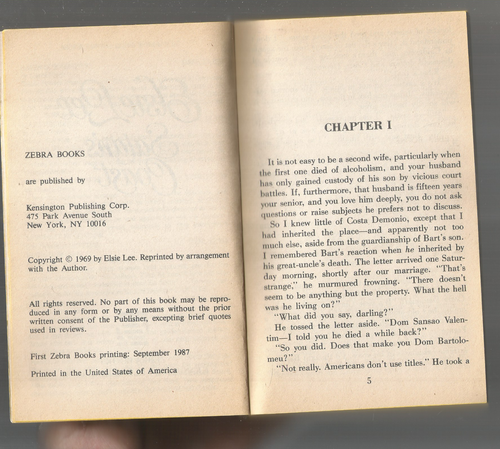 ELSIE LEE (pb) VINTAGE  SUSP/ROMANCE  ~ SATAN'S COAST ( 1987 ) - Imagen 4 de 4