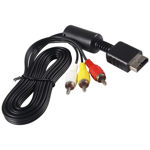 6 Feet AV to RCA Audio Video Composite Cable Cord For Sony PS1 PS2 PS3 PS3 Slim - Picture 10 of 14