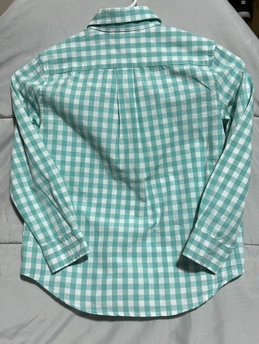 Ralph Lauren Boys Spring Mint Green Long Sleeve Button-Down Shirt Size 6, NWT - Picture 3 of 4