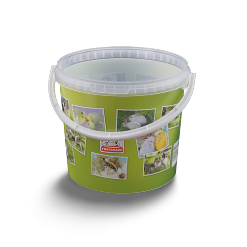 Contenedor de almacenamiento de cubo de 5 L bañeras de cubo + tapa mango de plástico alimentación para mascotas GRADO ALIMENTICIO - Imagen 4 de 66