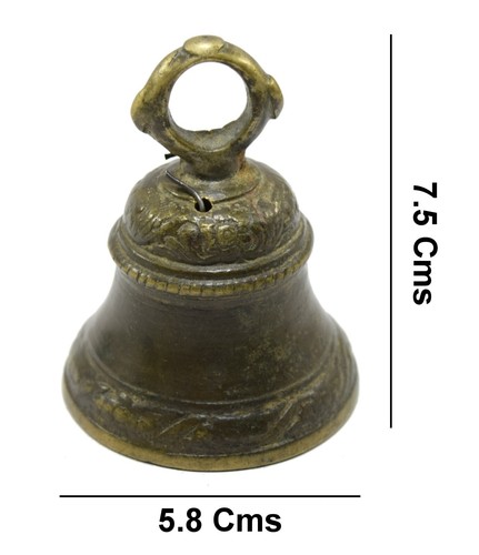 Vintage Indian Handcrafted Pet Bell Old Primitive Décor Collectible. i9-95 - Picture 2 of 8