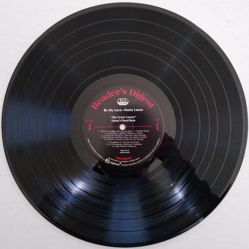 Mario Lanza - Be My Love 6xLP RDA 73-A Vinyl Reader's Digest w/ Booklet 1968 EX! - Picture 18 of 21