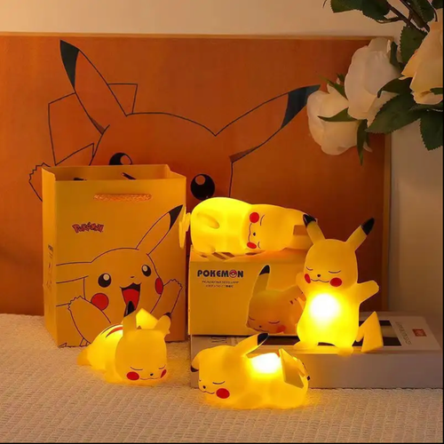 Pikachu Light, Bag, Box, Bedroom Living Room Decor Kids Gift Pokemon Toy - Picture 2 of 10