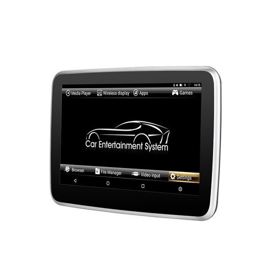 2PC 10.1"Android 9.0 Car Headrest Touch Screen Monitor 1080P WIFI FM Bluetooth - Picture 5 of 8