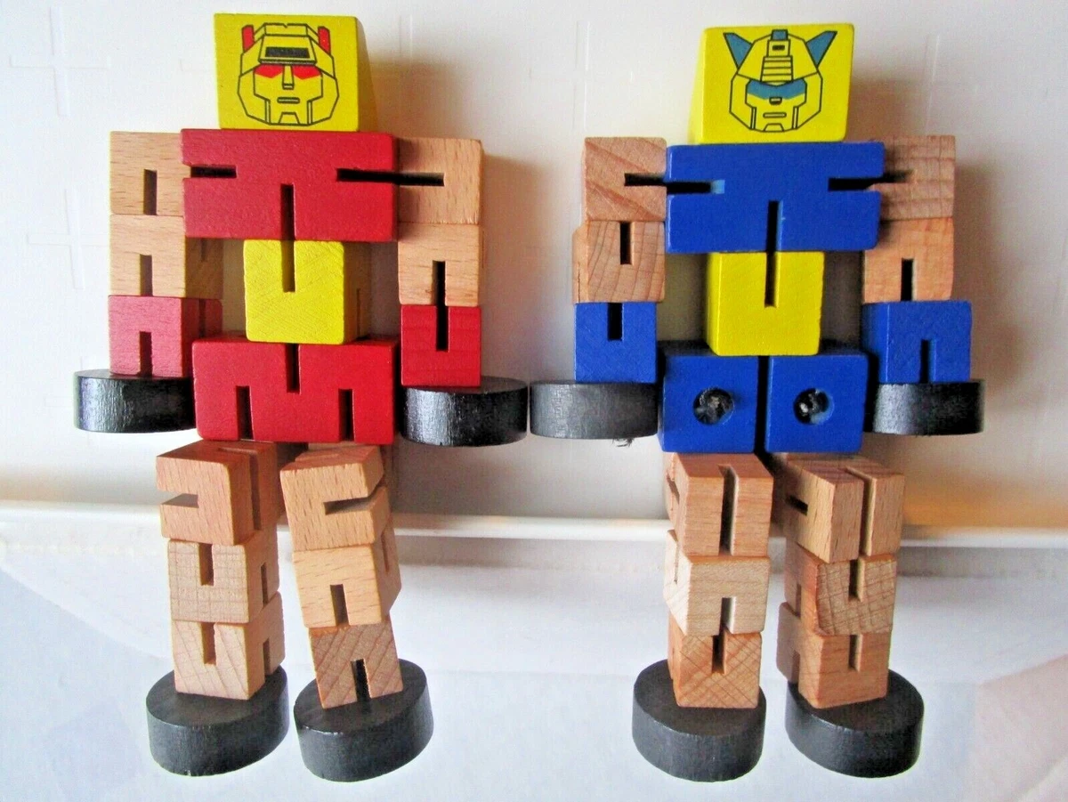 Wood sale transformer toy