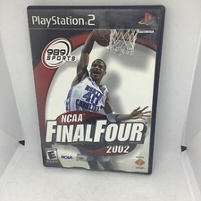 NCAA Final Four 2002 (Sony PlayStation 2, 2002) PS2 Basketball Game,Case, Manual