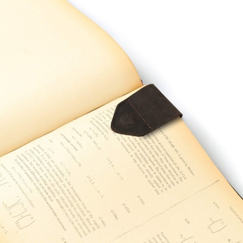 Londo Genuine Leather Handmade Magnetic Bookmark (Set of 2) - Picture 19 of 31