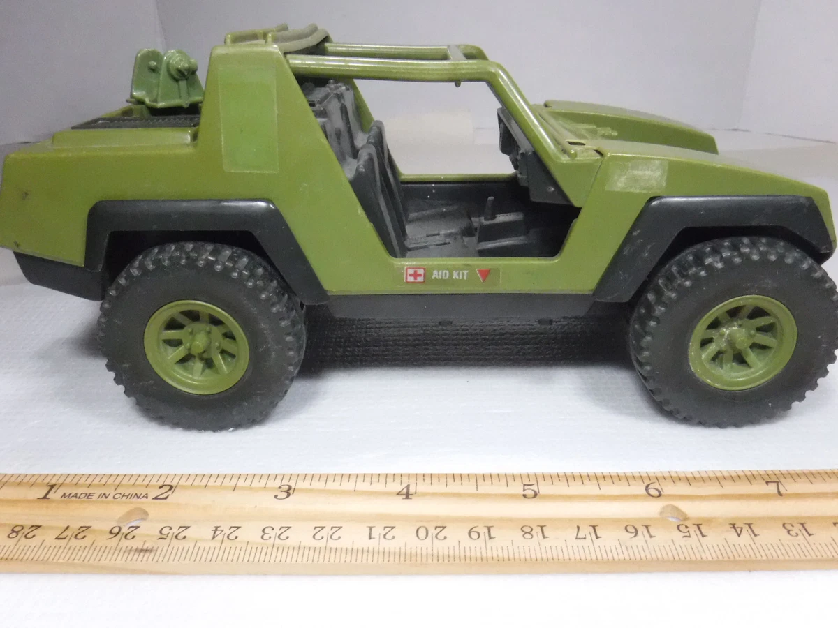Hasbro Vintage 1982 GI Joe Jeep Vehicle Vamp Green Truck Car As Is