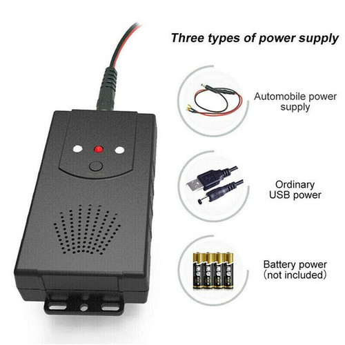 Car Engine Ultrasonic Protect USB 60 m² Repeller Mice Rat Rodent Pest Deterrent - Picture 3 of 10