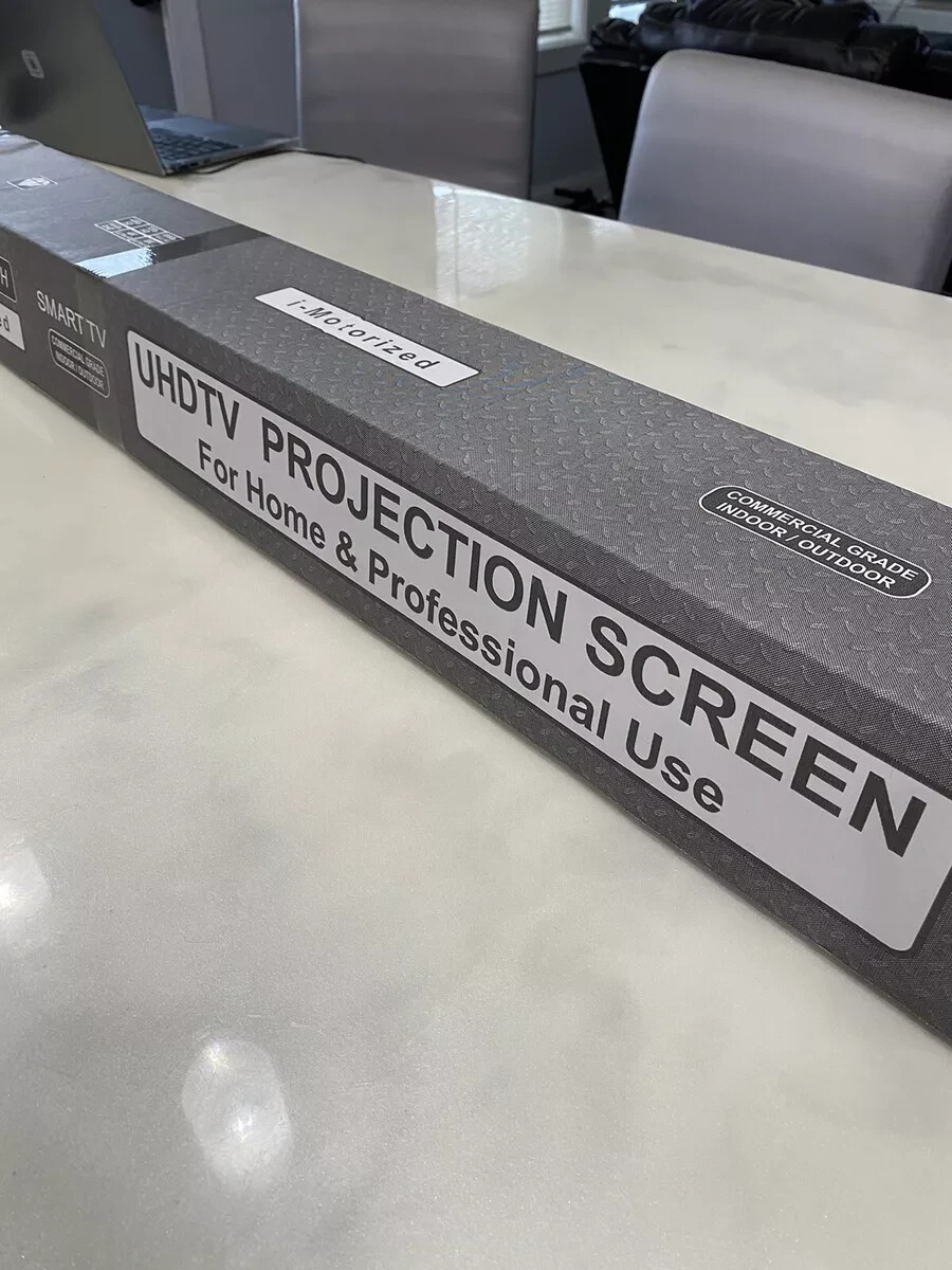 UHDTV 89734L 100 in i-Motorized Projection Screen | 8k