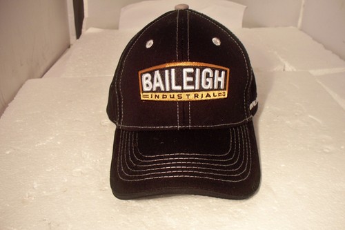 BAILEIGH INDUSTRIAL WOOD & METAL WORKING MACHINERY BLACK STRAPBACK BALL CAP HAT