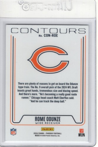 ROME ODUNZE 2024 PANINI PHOENIX CONTOURS WAVE PRIZM #CON-ROE RC - Imagen 2 de 2